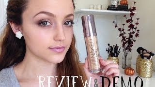 First Impressions Urban Decay NAKED Skin Foundation [upl. by Pedaiah]