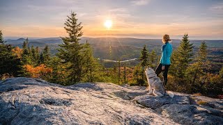 DOCUMENTAIRE  RANDONNÉE ITINÉRANTE dans le parc régional des Appalaches Québec [upl. by Neve9]