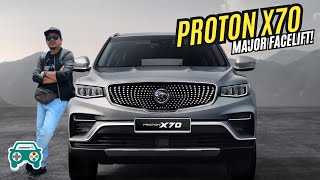 PROTON X70 MAJOR FACELIFT AKAN TIBA INTERIOR LEBIH GEMPAK [upl. by Krakow200]