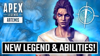 Apex Legends New Legend Artemis Abilities amp Gameplay [upl. by Ynogoham69]