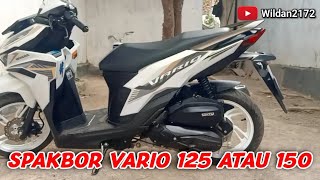 spakbor Vario 125 atau 150  spakbor kolong Honda Vario harga 80ribuan [upl. by Eah331]