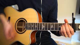 Lily Allen  Hard Out Here  Guitar Cover  Mattias Krantz [upl. by Akamaozu]