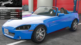 GTA 5  DLC Vehicle Customization  Dinka RT3000 Honda S2000 [upl. by Etaner810]