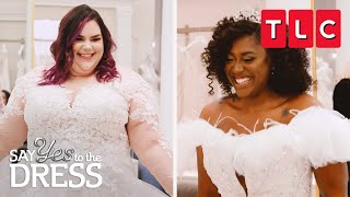 Brides Embracing Their Curves  Say Yes to the Dress  TLC [upl. by Alrick296]