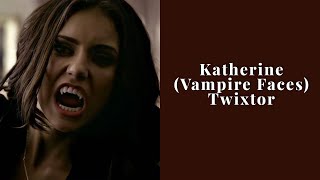 Katherine Vampire Faces Twixtor Scenepack [upl. by Aisereht]