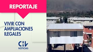 CRISIS HABITACIONAL  Las víctimas del hacinamiento Así es vivir con ampliaciones ilegales [upl. by Lulu773]