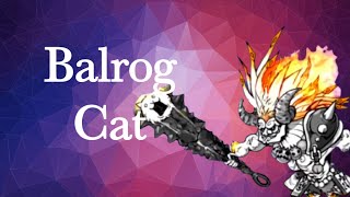 Evolving Balrog Cat  The Battle Cats [upl. by Roux331]