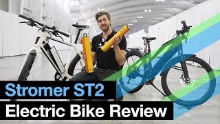 ELECTRIC BIKE REVIEW Stromer ST2 Luxury EBike [upl. by Yrahca]