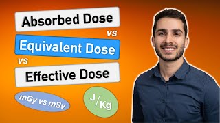 Absorbed Dose vs Equivalent Dose vs Effective Dose [upl. by Aubarta]