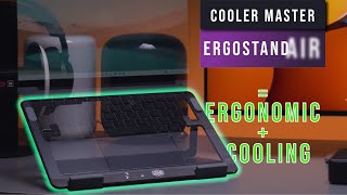 Cooler Master ErgoStand Air Review  Good for ergonomic and cooling with no active fan [upl. by Rebna]