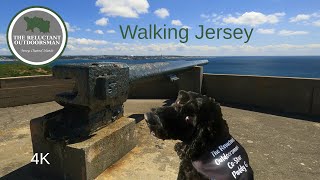 Walking Jersey  Belcroute to the Portelet Inn Part 1 jersey virtualhike walking [upl. by Det]