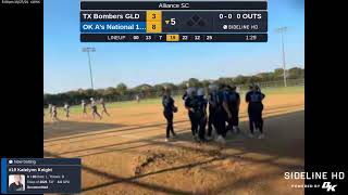 OK A’s National 18U vs TX Bombers GLD 20241027 [upl. by Bish]