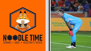 Noodle Time 119 Dynamo out of MLS Cup Playoffs with Mark Segovia Dash close season with home loss [upl. by Bonneau]