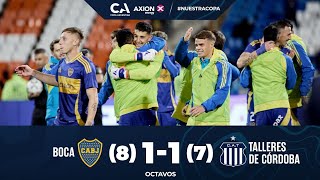 Octavos Boca 1 8  Talleres de Córdoba 1 7 [upl. by Eladnor]