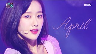 April  LALALILALA Show Music Core Ep 677 [upl. by Aehsa284]