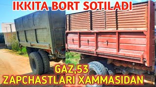 GAZ53 ZAPCHASTLARI SURAGANLAR UCHUN MAHSUS BULDI BU VIDEO BORT SOTILADI IKKITA QIZIQALAR BULSA [upl. by Eitsyrhc144]