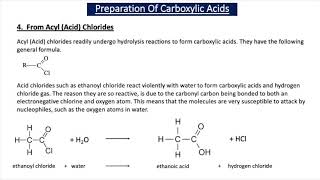 Carboxylic Acids  Nomenclature and Preparation A2 Chemistry [upl. by Leahcimed]