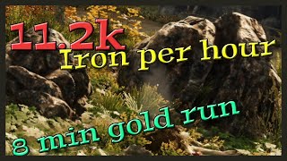 Fastest Iron Farming Route for New World in 2023 [upl. by Nwahs121]