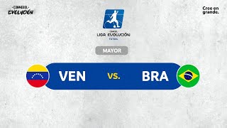 VENEZUELA VS BRASIL  CONMEBOL LIGA EVOLUCIÓN de FUTSAL  Zona Norte  MAYOR [upl. by Amal]