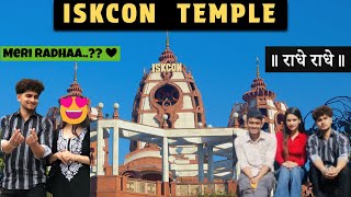 Finally Iskcon temple me RADHA mil gayi  ISKCON DELHI  ISKCON TEMPLE DELHI  ISKCON TEMPLE VLOG [upl. by Inava]