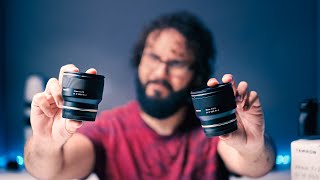 Tamron 35mm F28 amp 24mm F28 Review for Sony E Mount [upl. by Assirac]