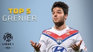 Clément Grenier  Top 5 Buts  Ligue 1  Olympique Lyonnais [upl. by Schultz]