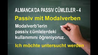 Passiv mit Modalverben [upl. by Seif690]