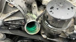 2010 C300 thermostat replacement [upl. by Elisha]