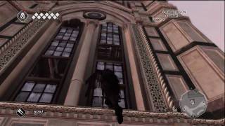 Assassins Creed II  Jump from Giottos Campanile Building  High Dive Achievement [upl. by Ackley613]