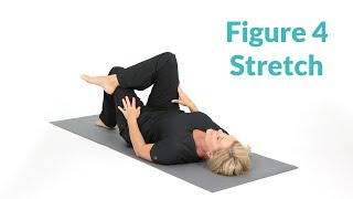 Figure 4 Piriformis Stretch for Sciatica Pain [upl. by Greerson719]