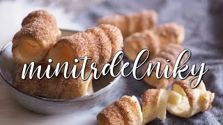 RECEPT  MINITRDELNÍKY  BLUEBERRY PINK [upl. by Eatnuahc]