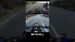 Ns200 Bs6 Vs Ns200 Bs3 ⚡ Subscriber Vs Me 💔ns200 motovlog rider [upl. by Izaak]