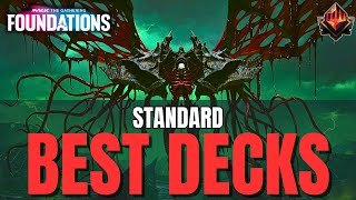 🚨Foundations BEST Decks MTG Standard  Meta Guide Week 1 [upl. by Erdnaxela698]