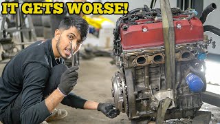 WATCH ME REMOVE THIS ENGINE Honda S2000 Engine Replacement [upl. by Fates904]