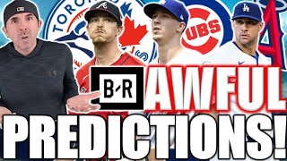 Reacting To BAD MLB Free Agent Predictions [upl. by Ennyroc]