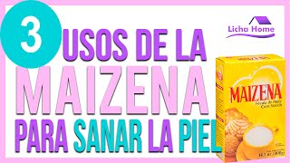 👉 3 USOS de la MAIZENA para SANAR la PIEL 🟣 [upl. by Yemarej]