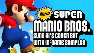 Suno AIs Mario DS Overworld Cover but with In Game Samples [upl. by Ilrac]