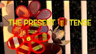 Be 🐝 here now the present 🎁 tense quotspinning pinwheelsquot [upl. by Droflim]