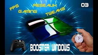 Optimiser Windows pour le Gaming 03 Boost CPUGPU Réseau et ping [upl. by Eslud904]