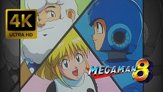 Mega Man 8 Rockman 8 Opening 4K Upscaled amp Enhanced [upl. by Wichman]