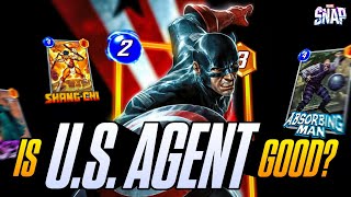 AN HONEST REVIEW of US AGENT Marvel Snap First Impressions [upl. by Jolie]