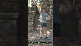 Single Arm Kettlebell Clean and Press Form  Kettlebell Exercises [upl. by Andee]