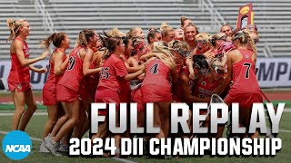 Tampa vs Adelphi 2024 NCAA DII womens lacrosse championship  FULL REPLAY [upl. by Primrose625]