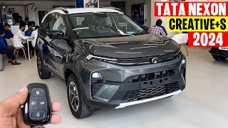 Tata Nexon 2024 Creative Plus S  ❣️ Reallife Review [upl. by Edrick]