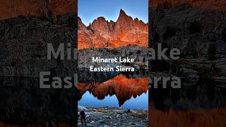 minaretlake surrounded by jagged spires shorts theminarets easternsierra minaret backpacking [upl. by Kassie510]