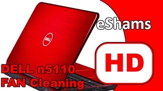 Dell Inspiron n5110 Fan Cleaning [upl. by Ahser]