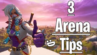 3 Arena Tips  Fortnite Chapter 2 Season 2 [upl. by Yenolem]