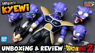 KYEWI  CUI  KIWI SH Figuarts Dragon Ball Z Unboxing e Review BR [upl. by Aennil]