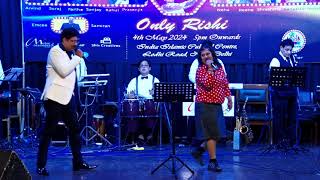 Khullam Khulla Pyar Karenge  Live show Only Rishi [upl. by Merci987]