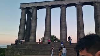 Calton Hill Edinburgh Scotland UK  Walking Around Scotland Calton Hill Edinburgh 4K edinburgh [upl. by Mannes554]